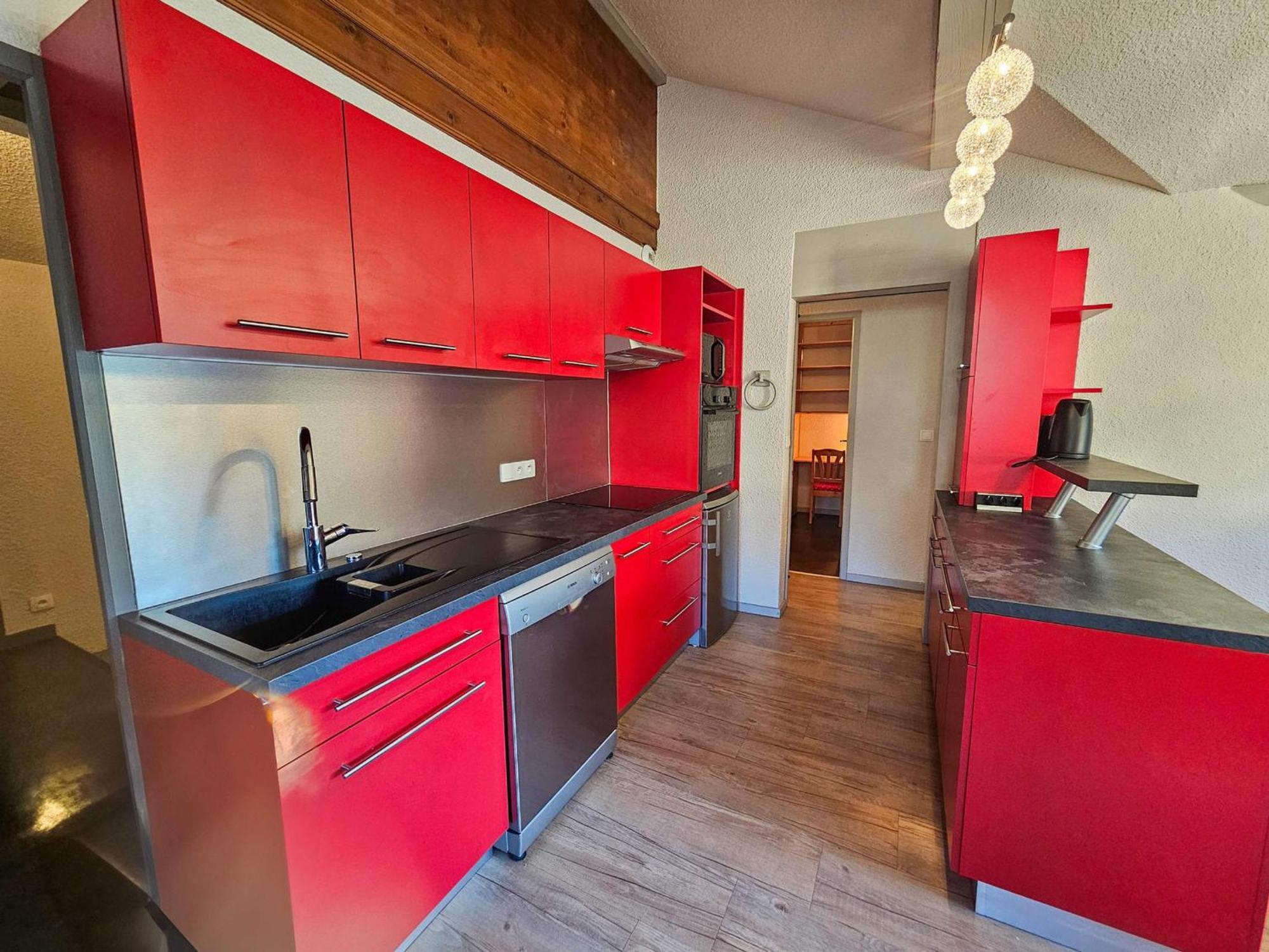 Appartement 4 Pieces Pour 6 A 8 Personnes, Au Pied Des Pistes A Saint-Martin-De-Belleville - Fr-1-452-394 Luaran gambar